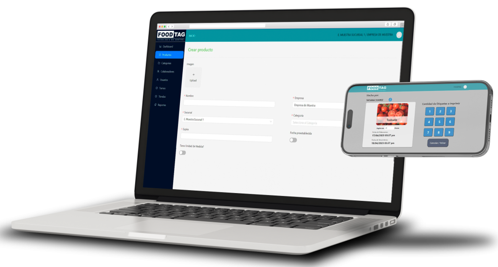 notebook app foottag
